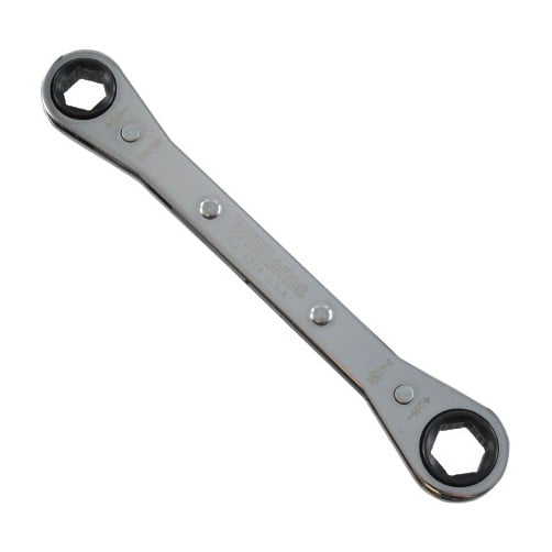 6 Point Stanley Proto J1183MA-A Offset Double Box Reversible Ratcheting Wrench 11 by 13mm 